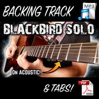 Blackbird Acoustic Solo | PDF Tabs & Backing Track