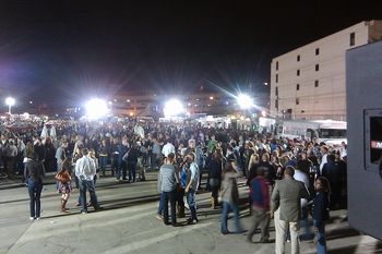 Truckeroo 2011, View from stage
