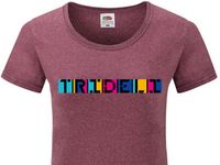 Official TRIDELI T-shirt Lady Coral