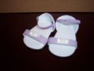 Purple Bow Sandals 
