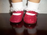 Red Sparkle shoe