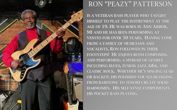Ron "Peazy" Patterson, bass
