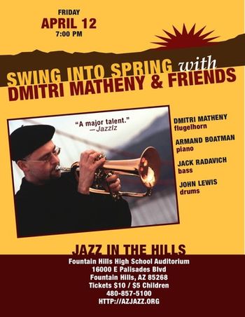 Jazz in the Hills Fountain Hills AZ April 12, 2013
