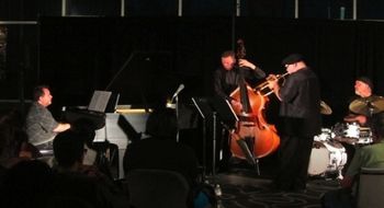 Dmitri Matheny, Nick Manson, Justin Grinnell and Duncan Moore with special guests Chuck Johnson and Joshua White @ Dizzy's - San Diego CA 7/26/13
