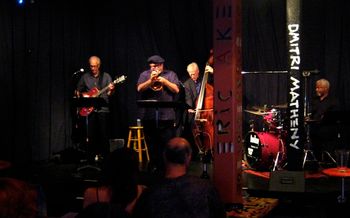 Brad Buethe, Dmitri Matheny, Seward McCain, Leon Joyce @ Armando's Martinez CA 6/6/14 photo by Sassy
