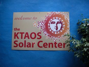 KTAOS Solar Center, Taos, New Mexico 8/24/13
