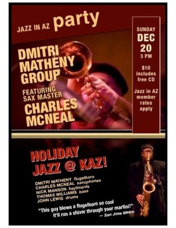 Holiday Jazz @ Kaz December 20, 2009
