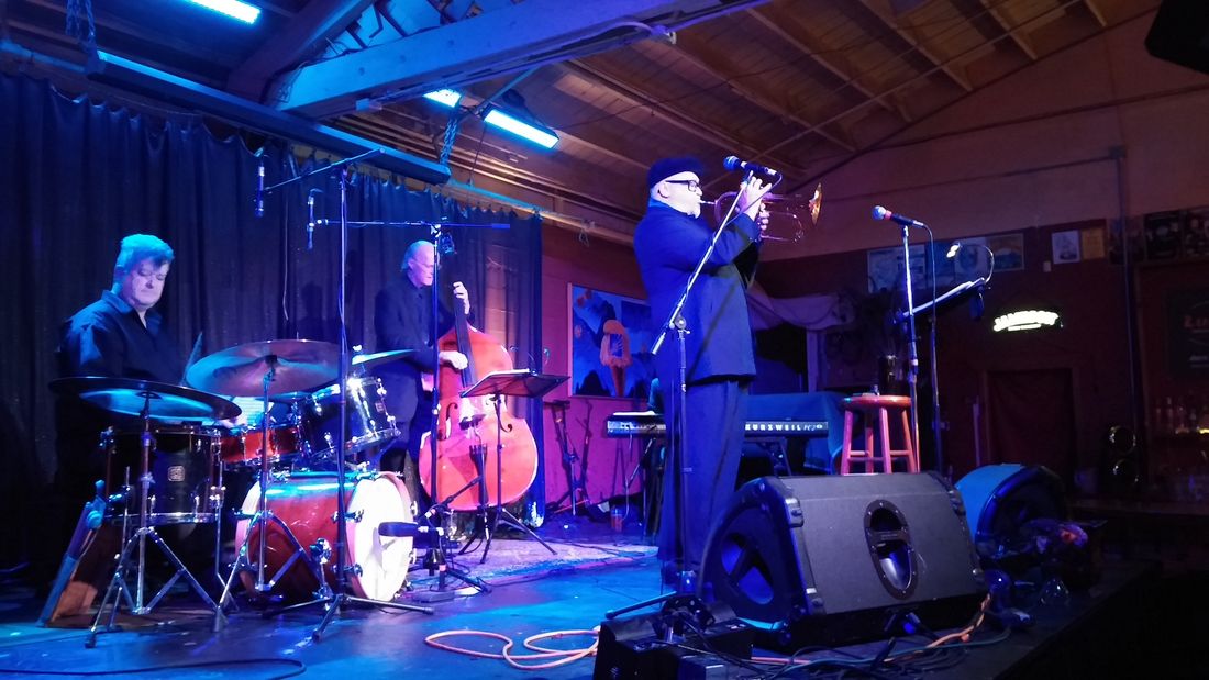 Greg Williamson, Jeff Johnson, Brian Kinsella, Dmitri Matheny at Rhythm & Rye, Olympia WA 8/31/15 photo by Sassy
