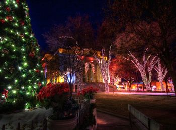 Christmas Lights on Courthouse Square Prescott AZ
