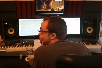 Film Composer Ryan Leach FIRE CITY Recording Session Los Angeles, California
