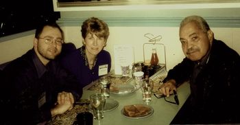 In 1999 I met up with Art and his companion Lynne Mueller at the IAJE conference in Anaheim. Art was awarded the National Endowment for the Arts Jazz Masters Fellowship, the highest honor that our nation bestows upon a jazz musician. I was so proud.
