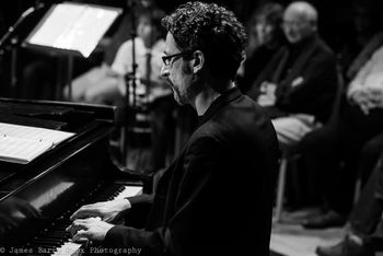 Matt Clark with Dmitri Matheny Group @ California Jazz Conservatory (the Jazzschool) Berkeley CA 3/1/14 by James Knox Photography
