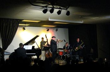 Nick Manson, T-Bone Sistrunk, Dmitri Matheny, John Lewis, Andrew Gross - Sacred Grounds Jazz Coffeehouse, Scottsdale AZ - August 15, 2013
