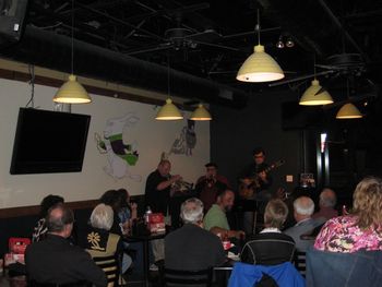 Ken Taylor with Stan Sorenson + Dmitri Matheny Duo @ Mad Hatter Brew Pub Tempe AZ 2/11/14
