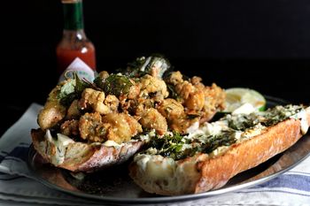 Oyster Po' Boy @ Lucy's, New Orleans | December 2015
