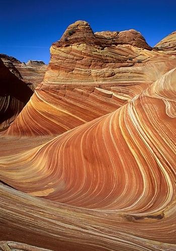 The Arizona-Utah border is known for these amazing abstract formations.
