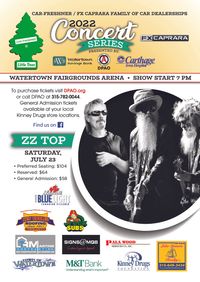 ZZ TOP with Special Guest Waydown Wailers 