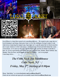 An evening with Local Honey at the Colt's Neck Inn