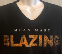 T-Shirt -  Blazing (Ladies V-Neck)
