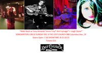 Anna Troy and Kyle Bagwell at Lost Church songwriter circle with Nikki Nash & Tony Almeida, Ants Fujinaga, J. Leigh Stone 