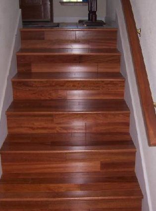 hardwood stairs
