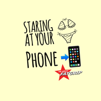 Staring At Your Phone by The Mighty FATGRIP