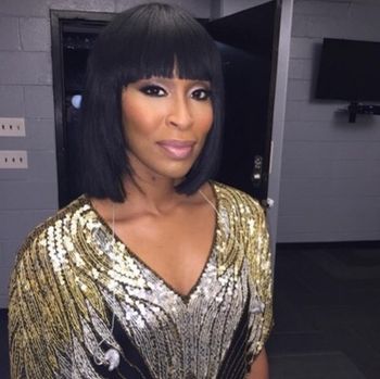 Heading to the stage in Atlanta on the Love Life Tour - photo & makeup by Kisha Williams / Hair by Demetress Valentine
