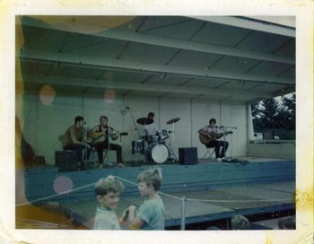 From 1970: left to right: Keith Brown, Karl Nagle (Guitar), Steve Noles (Drums), Gregg Brown (Guitar)
