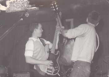 HCH at the Battle of the Bands, Trieste, IT around 1981
