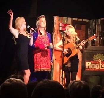 Jo Kelly (guitar) performing with  Aly Sutton & Jim Lauderdale as Chef
