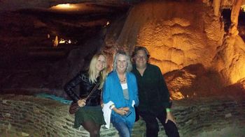 With the oldies - Ken & Helen Stephenson at Bluegrass Underground
