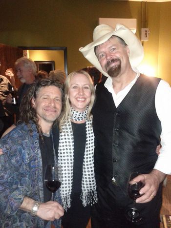 With Cory Stone & Butch Norton (Eels/Lucinda) - Lucinda Williams aftershow
