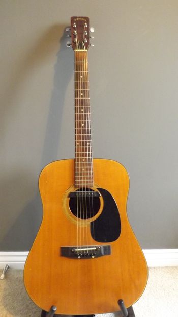 This acoustic is older than I am, and is my go-to for generating ideas
