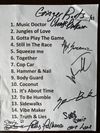 Limited! Band Signed Setlist from Belly Up 8/26 Show! 