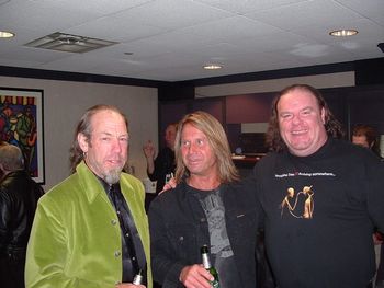 Backstage at Foxwoods with Workhorse, Charlie Huhn, and Jim Alger
