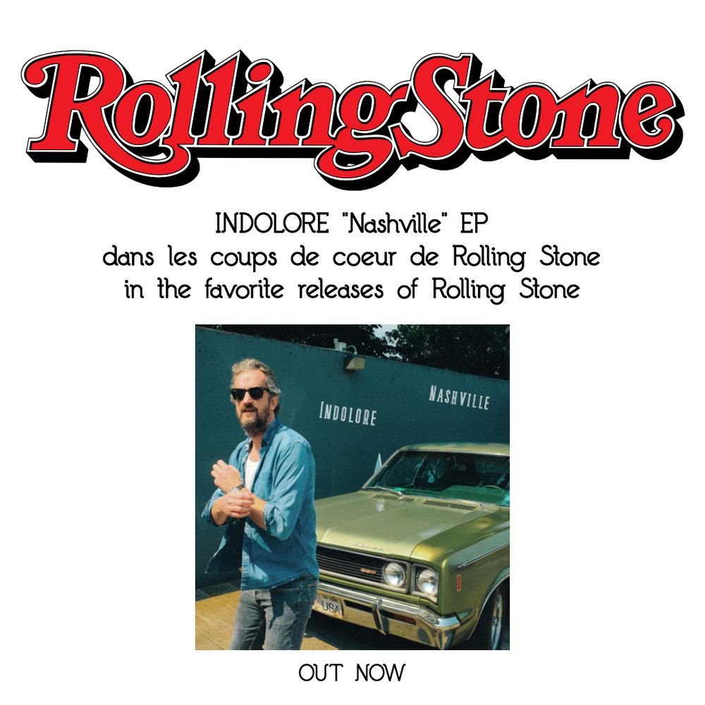 Indolore Nashville EP in the favorite releases of Rolling Stone Magazine