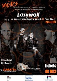 Lazywall acoustic show at Dabatek