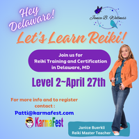 Reiki Level 2 Training & Certification in Delaware
