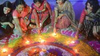 Vallabhdam Temple Celebrates Diwali