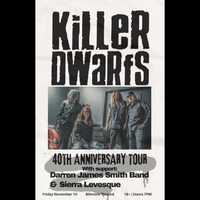 Sierra Levesque Opening for The Killer Dwarfs in Oshawa, Ontario