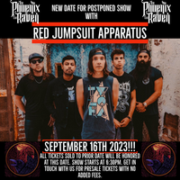 Red Jumpsuit Apparatus wsg The Phoenix & The Raven 