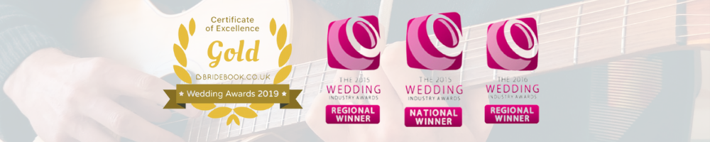 Jon Hart - Bridebook gold award and The Wedding Industry Awards (TWIA) - Regional and National