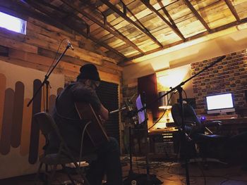 Recording at TAPE studio
