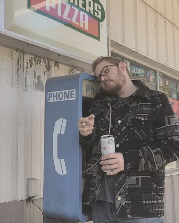 Jordan Tyler Haynes making a call in the outskirts of Mobile, AL. Photo by Gaje Garrett (@gajegarrett)
