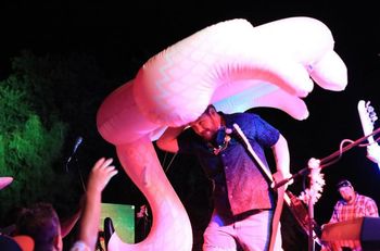 Jordan Tyler Haynes during an encore at Flamingo Fest. Photo by Gaje Garrett (@gajegarrett)
