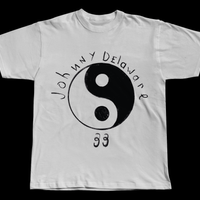 Jonny Delaware White Yin-Yang T-Shirt