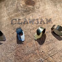 ClawJam Thumb Pick Brass
