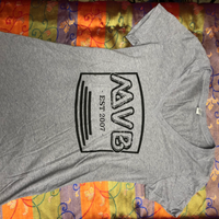 MVB Women's Tee - Light Grey/Black