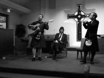 Celtic Music Night at St. Andrew Presbyterian Church with David Sibbald ,Peter Daldry & David Brewer 4.5.11
