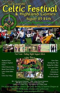 The Celtic Society of Eastern Oregon Celtic Festival